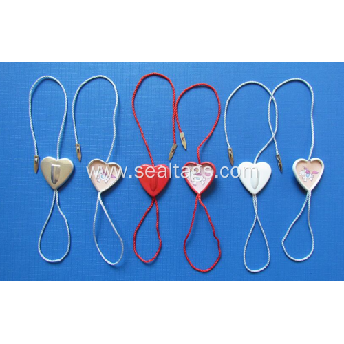 Heart metal seal tag for luxury